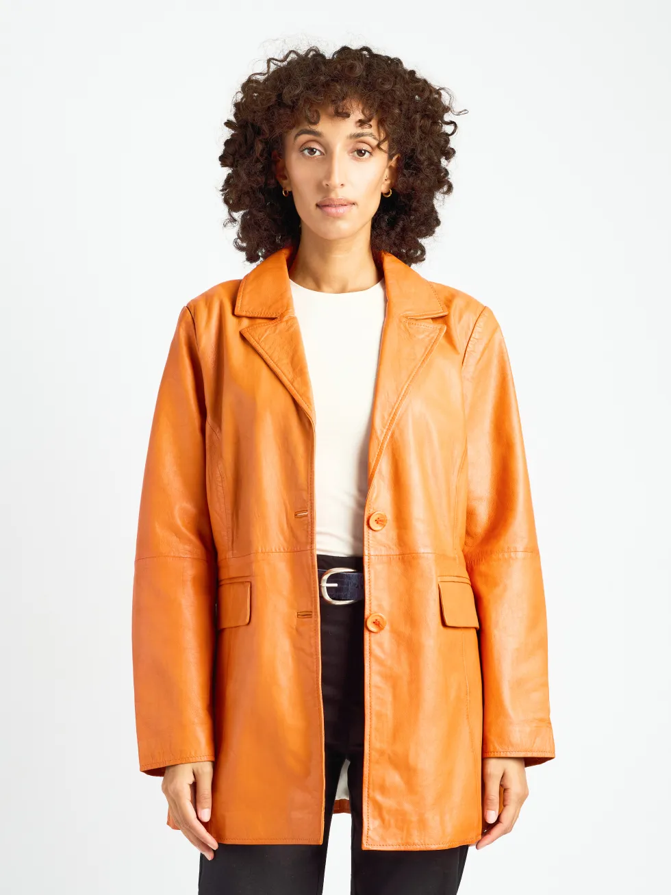 Leder Blazer 42023100